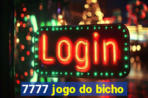 7777 jogo do bicho