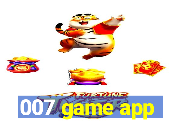 007 game app