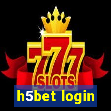 h5bet login