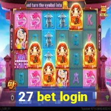 27 bet login