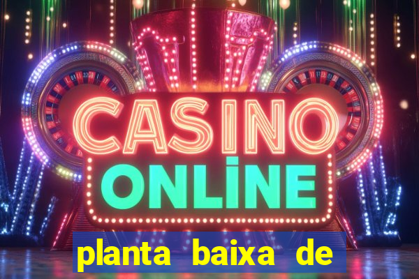 planta baixa de campo de futebol society