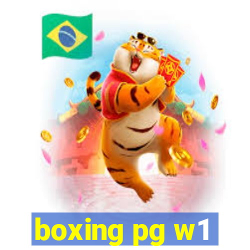 boxing pg w1