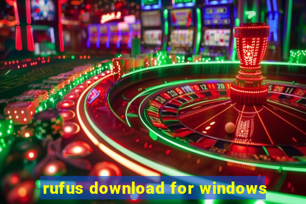 rufus download for windows