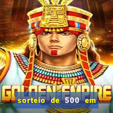 sorteio de 500 em cash toda segunda feira novibet como funciona