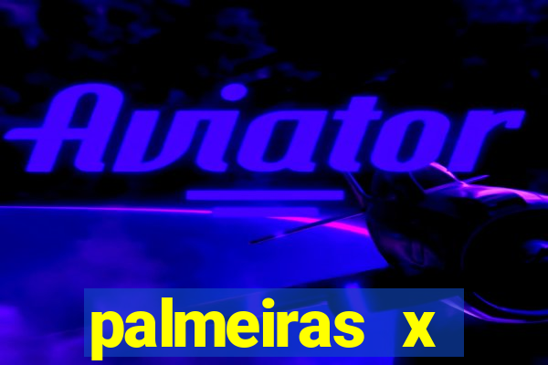 palmeiras x botafogo palpites