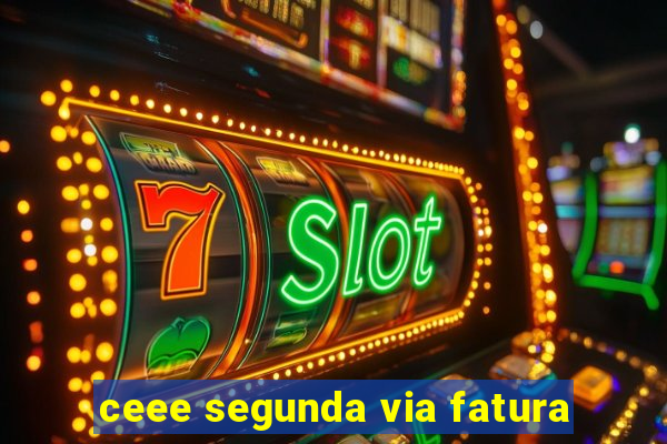 ceee segunda via fatura