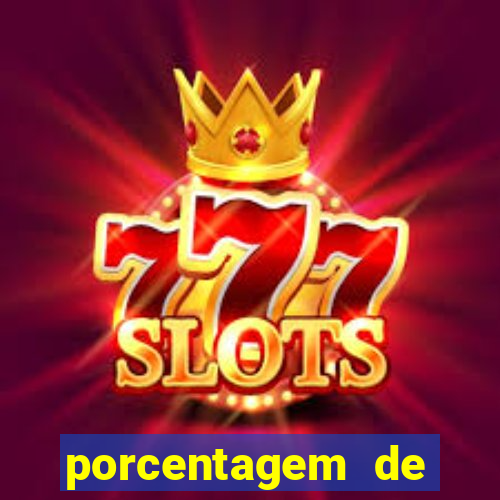porcentagem de jogos pagantes slots