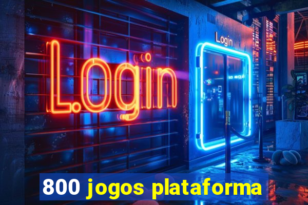 800 jogos plataforma