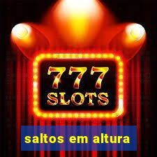 saltos em altura