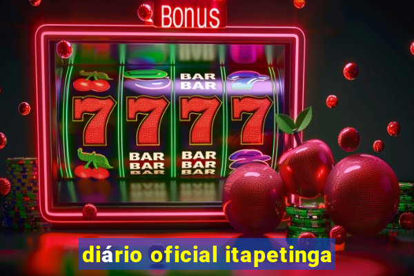 diário oficial itapetinga