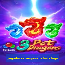 jogadores suspensos botafogo