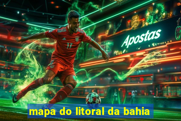mapa do litoral da bahia