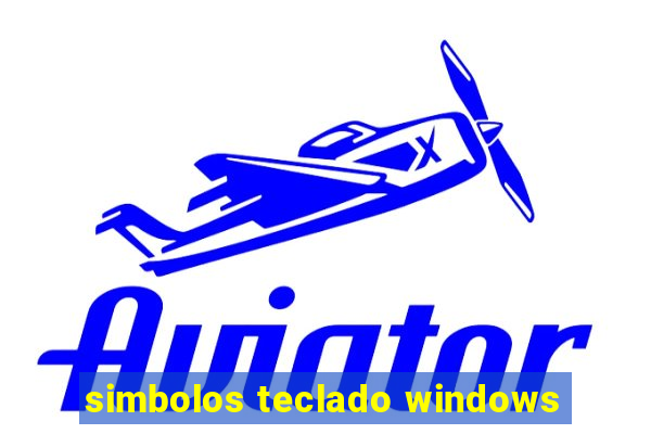 simbolos teclado windows