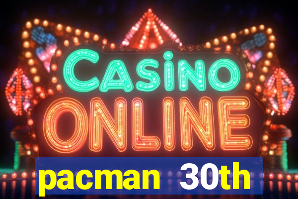 pacman 30th anniversary sonic