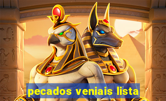 pecados veniais lista