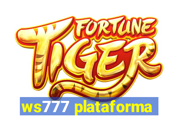 ws777 plataforma