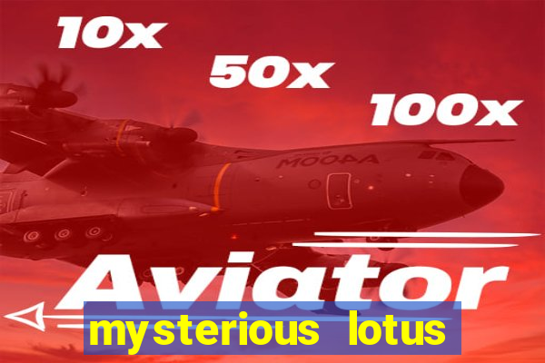 mysterious lotus casebook wei fansub