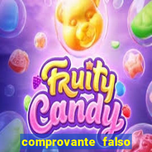 comprovante falso de 50 reais