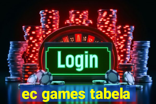 ec games tabela