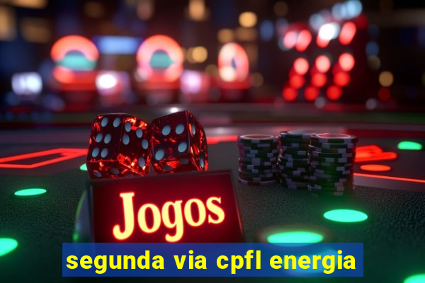 segunda via cpfl energia