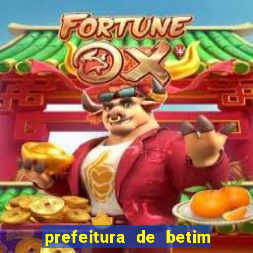 prefeitura de betim - contracheque