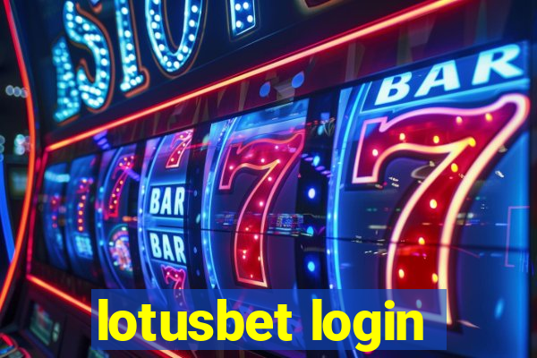 lotusbet login