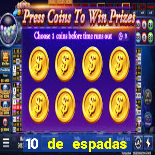 10 de espadas tarot amor