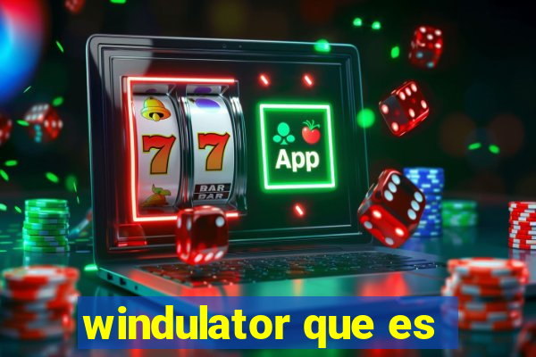 windulator que es