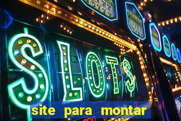 site para montar time de futebol