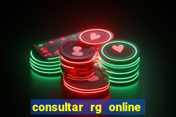 consultar rg online são paulo, sp