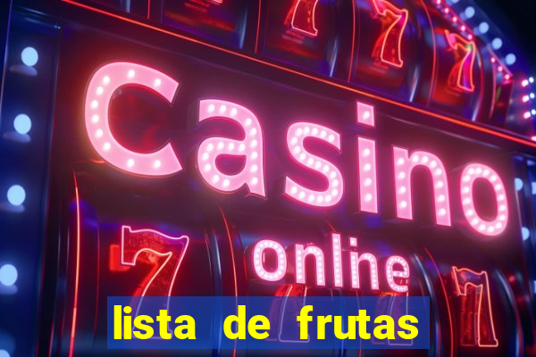 lista de frutas nativas do brasil