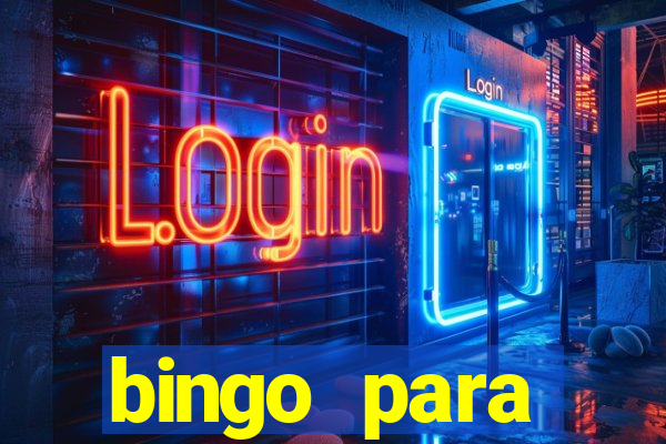 bingo para despedida de solteira para imprimir