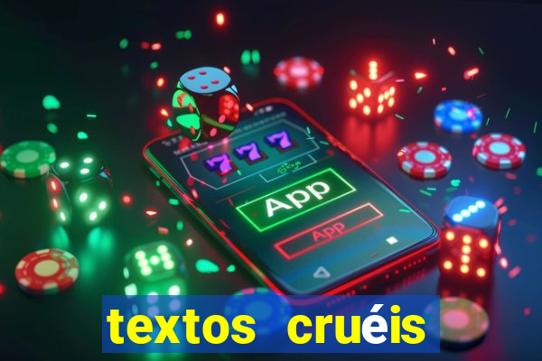 textos cruéis demais para serem lidos rapidamente pdf