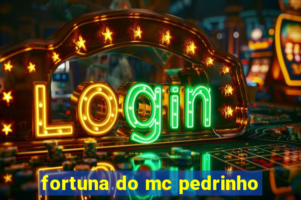 fortuna do mc pedrinho