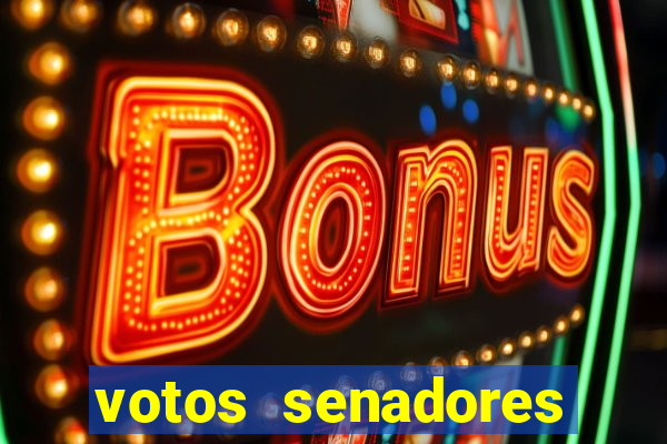 votos senadores impeachment alexandre de moraes