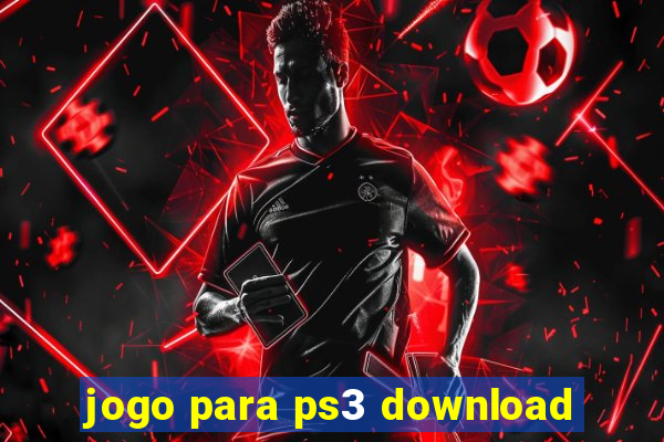 jogo para ps3 download