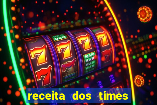 receita dos times brasileiros 2024