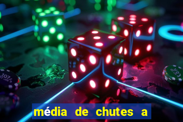 média de chutes a gol manchester city por jogo