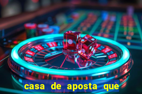 casa de aposta que paga antecipado
