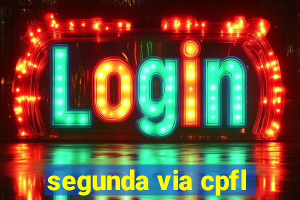 segunda via cpfl
