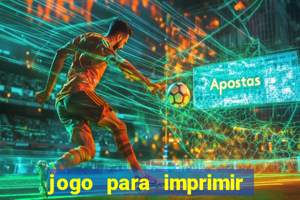 jogo para imprimir e montar