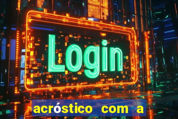 acróstico com a palavra futebol