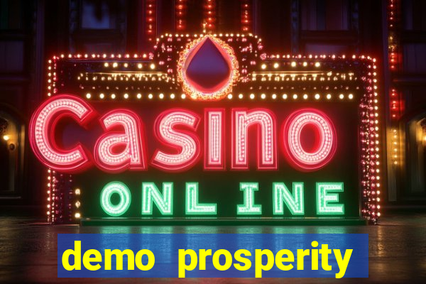 demo prosperity fortune tree pg soft