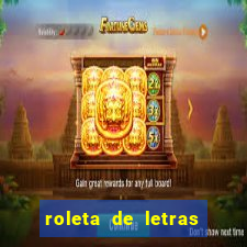 roleta de letras stop online