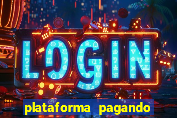 plataforma pagando no cadastro slots