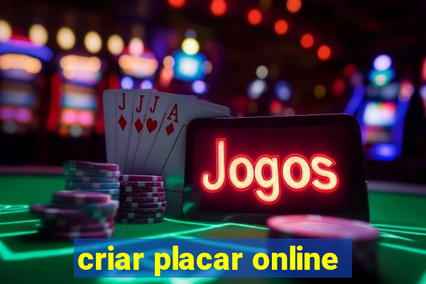 criar placar online