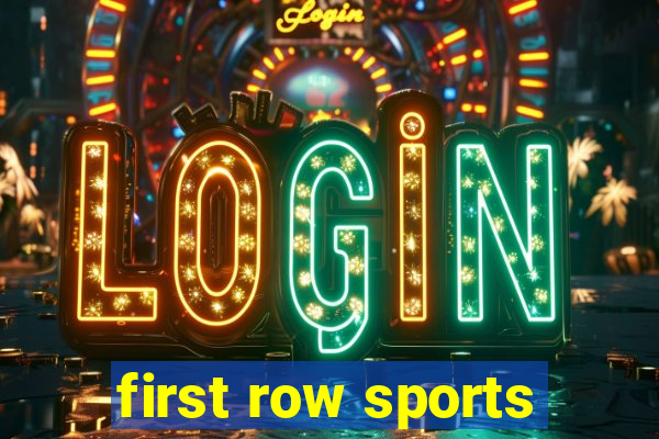 first row sports