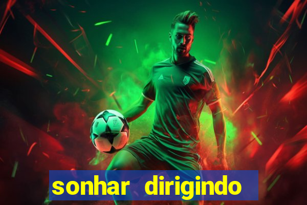 sonhar dirigindo carro jogo do bicho