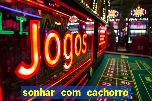 sonhar com cachorro cruzando jogo do bicho
