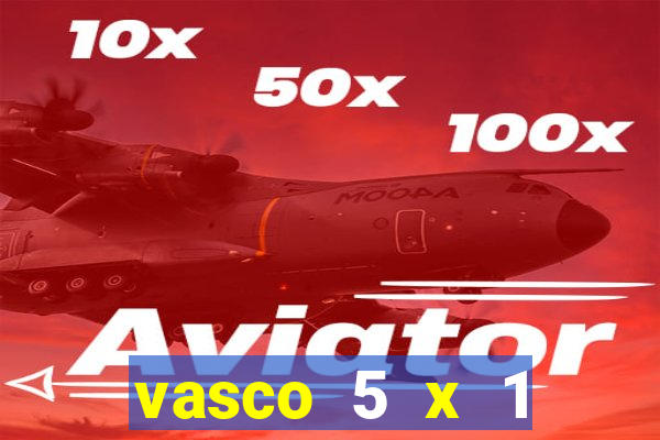 vasco 5 x 1 flamengo 2001